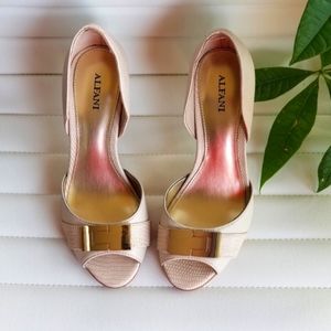 Alfani Open Toe Dress Pumps